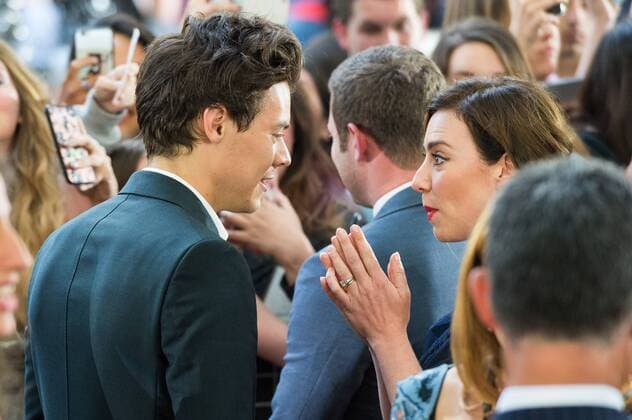 July 13, 2017 - London, London, UK - London, UK. HARRY STYLES meets DEE KOPPANG at the Dunkirk World Film Premiere. London UK  - ZUMAl94_ 20170713_zaf_l94_071 Copyright: xRayxTangx