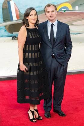 July 13, 2017 - London, London, UK - London, UK. EMMA THOMAS and film director CHRISTOPHER NOLAN attends the Dunkirk World Film Premiere. London UK  - ZUMAl94_ 20170713_zaf_l94_077 Copyright: xRayxTangx