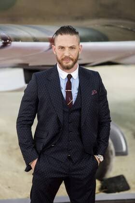 Dunkirk, World Premiere, London, UK London, UK. 13 July 2017. Actor Tom Hardy arrives for the World Premiere of the Christopher Nolan film Dunkirk in Leicester Square.