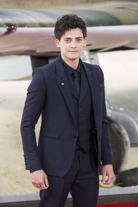 Dunkirk, World Premiere, London, UK London, UK. 13 July 2017. Aneurin Barnard arrives for the World Premiere of the Christopher Nolan film Dunkirk in Leicester Square.