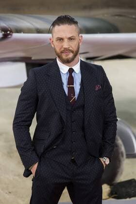 Dunkirk, World Premiere, London, UK London, UK. 13 July 2017. Tom Hardy arrives for the World Premiere of the Christopher Nolan film Dunkirk in Leicester Square.