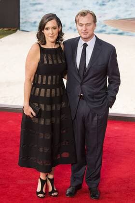 Dunkirk, World Premiere, London, UK London, UK. 13 July 2017. Emma Thomas and Christopher Nolan arrive for the World Premiere of the Christopher Nolan film Dunkirk in Leicester Square.