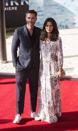 Dunkirk, World Premiere, London, UK London, UK. 13 July 2017. Nick Hopper and Jasmine Hemsley arrive for the World Premiere of the Christopher Nolan film Dunkirk in Leicester Square.