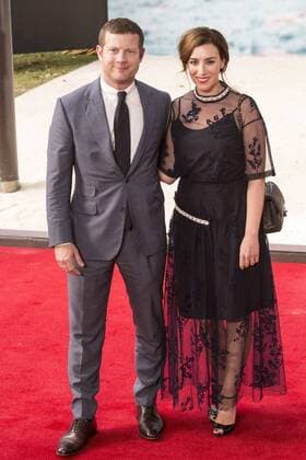 Dunkirk, World Premiere, London, UK London, UK. 13 July 2017. Dermot O Leary and Dee Koppang arrive for the World Premiere of the Christopher Nolan film Dunkirk in Leicester Square.
