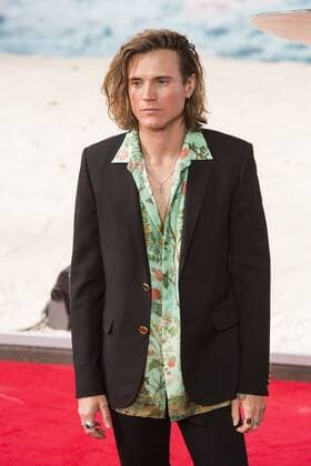 Dunkirk, World Premiere, London, UK London, UK. 13 July 2017. Dougie Poynter arrives for the World Premiere of the Christopher Nolan film Dunkirk in Leicester Square.