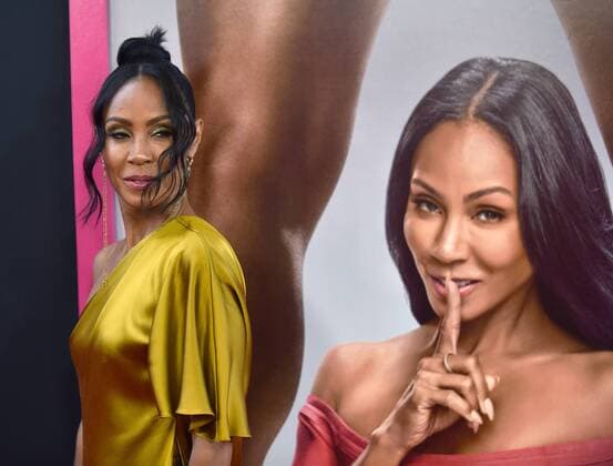 Jada Pinkett Smith arrives for the world premiere of Girls Trip at the Regal L.A. Live in Los Angeles, California on July 13, 2017.  LAP2017071316 CHRISTINExCHEW