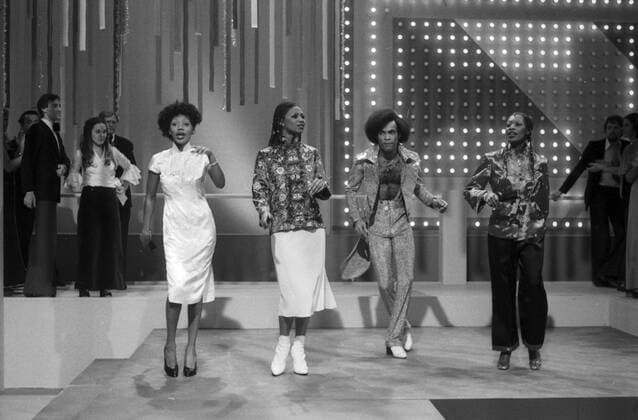 Silvester Tanzparty 1977 78 Silvester Tanzparty 1977 78, Musikshow, Deutschland 1977, Regie: Dieter Wendrich, Stargast: die Gruppe Boney M. Copyright: Roba UnitedxArchives Schweigmann UnitedArchives24735