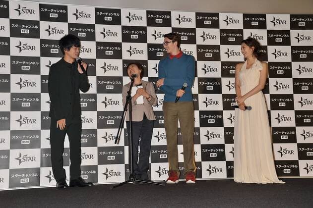 (L-R)Japanese voice actor Jun Fukushima, actor Isaac Hempstead-Wright and actress Misako Yasuda attend the Japan Premiere for the drama A Game of Thrones: A Song of Ice and Fire in Tokyo, Japan on July 17, 2017. This drama series broadcast by channel Star channel on July 17 in Japan.?????  TKP2017071722 KEIZOxMORI