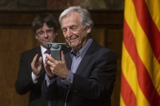 Greek filmaker Konstantinos Costa-Gavras receives the XXIX International Award of Catalonia during a handover ceremony held in Barcelona, northeastern Spain, 17 July 2017 Greek filmaker Konstantinos Costa-Gavras receives the XXIX International Award of Catalonia !ACHTUNG: NUR REDAKTIONELLE NUTZUNG!  Copyright: xQuiquexGarcíax GRA333 20170717-636359196736529789