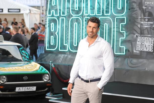 Leonard Freier Ankunft zur Weltpremiere ATOMIC BLONDE im Theater am Potsdamer Platz in Berlin am 17.07.2017