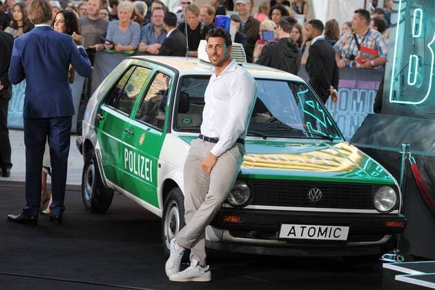 Leonard Freier Ankunft zur Weltpremiere ATOMIC BLONDE im Theater am Potsdamer Platz in Berlin am 17.07.2017