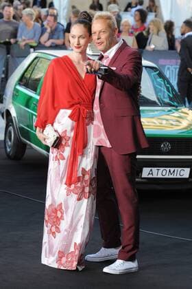 Christin Dechant, Uwe Fahrenkrog-Petersen Ankunft zur Weltpremiere ATOMIC BLONDE im Theater am Potsdamer Platz in Berlin am 17.07.2017