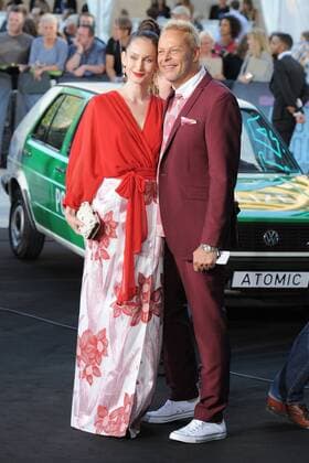Christin Dechant, Uwe Fahrenkrog-Petersen Ankunft zur Weltpremiere ATOMIC BLONDE im Theater am Potsdamer Platz in Berlin am 17.07.2017