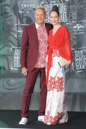 Christin Dechant, Uwe Fahrenkrog-Petersen Ankunft zur Weltpremiere ATOMIC BLONDE im Theater am Potsdamer Platz in Berlin am 17.07.2017