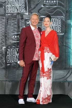 Christin Dechant, Uwe Fahrenkrog-Petersen Ankunft zur Weltpremiere ATOMIC BLONDE im Theater am Potsdamer Platz in Berlin am 17.07.2017