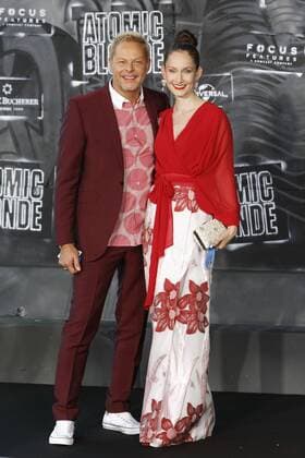 Uwe Fahrenkrog-Petersen und Christin Dechant - Weltpremiere ATOMIC BLONDE im Theater am Potsdamer Platz in Berlin am 17.07.2017. Premiere ATOMIC BLONDE