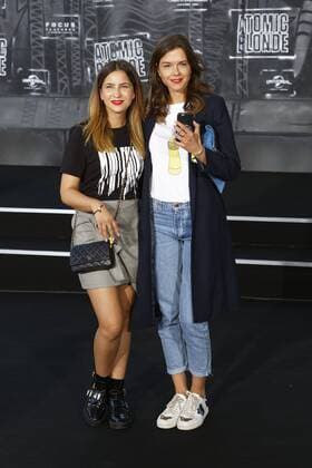 Chryssanthi Kavazi und Susan Hoecke - Weltpremiere ATOMIC BLONDE im Theater am Potsdamer Platz in Berlin am 17.07.2017. Premiere ATOMIC BLONDE
