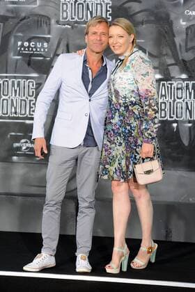 Steve Norman von der Band Spandau Ballett, Sabrina Winter Ankunft zur Weltpremiere ATOMIC BLONDE im Theater am Potsdamer Platz in Berlin am 17.07.2017