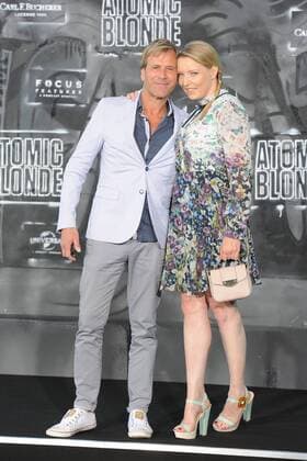 Steve Norman von der Band Spandau Ballett, Sabrina Winter Ankunft zur Weltpremiere ATOMIC BLONDE im Theater am Potsdamer Platz in Berlin am 17.07.2017