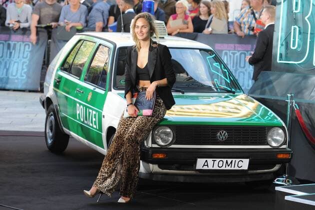Elena Carriere Ankunft zur Weltpremiere ATOMIC BLONDE im Theater am Potsdamer Platz in Berlin am 17.07.2017
