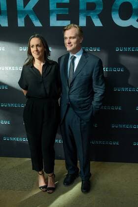 219413 Serge Arnal Starface 2017-07-17 Paris France Premiere du film Dunkerque a la Cinematheque de Paris. Christopher Nolan. Emma Thomas. Premiere of the film Dunkerque at the Cinémathèque de Paris.  Copyright: xSergexArnalx xStarfacex STAR_219413_005