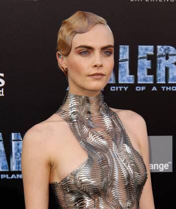 July 17, 2017 - Los Angeles, CA, United States - 17 July 2017 - Los Angeles, California - Cara Delevingne. Valerian and the City of a Thousand Planets World Premiere held at TCL Chinese Theatre in Hollywood. Photo Credit: AdMedia Los Angeles United States - ZUMAa123 20170717_zaa_a123_002 Copyright: xAdmediax