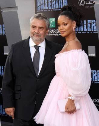 July 17, 2017 - Los Angeles, CA, United States - 17 July 2017 - Los Angeles, California - Director Luc Besson and Rihanna. Valerian and the City of a Thousand Planets World Premiere held at TCL Chinese Theatre in Hollywood. Photo Credit: AdMedia Los Angeles United States - ZUMAa123 20170717_zaa_a123_025 Copyright: xAdmediax
