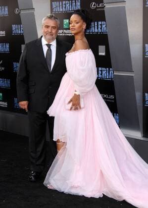 July 17, 2017 - Los Angeles, CA, United States - 17 July 2017 - Los Angeles, California - Director Luc Besson and Rihanna. Valerian and the City of a Thousand Planets World Premiere held at TCL Chinese Theatre in Hollywood. Photo Credit: AdMedia Los Angeles United States - ZUMAa123 20170717_zaa_a123_024 Copyright: xAdmediax