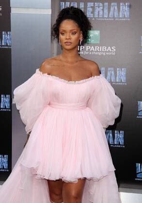 July 17, 2017 - Los Angeles, CA, United States - 17 July 2017 - Los Angeles, California - Rihanna. Valerian and the City of a Thousand Planets World Premiere held at TCL Chinese Theatre in Hollywood. Photo Credit: AdMedia Los Angeles United States - ZUMAa123 20170717_zaa_a123_032 Copyright: xAdmediax