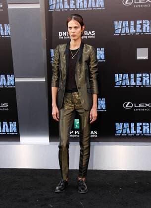 July 17, 2017 - Los Angeles, CA, United States - 17 July 2017 - Los Angeles, California - Aymeline Valade. Valerian and the City of a Thousand Planets World Premiere held at TCL Chinese Theatre in Hollywood. Photo Credit: AdMedia Los Angeles United States - ZUMAa123 20170717_zaa_a123_077 Copyright: xAdmediax