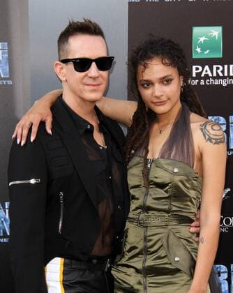 July 17, 2017 - Los Angeles, CA, United States - 17 July 2017 - Los Angeles, California - Jeremy Scott and Sasha Lane. Valerian and the City of a Thousand Planets World Premiere held at TCL Chinese Theatre in Hollywood. Photo Credit: AdMedia Los Angeles United States - ZUMAa123 20170717_zaa_a123_078 Copyright: xAdmediax