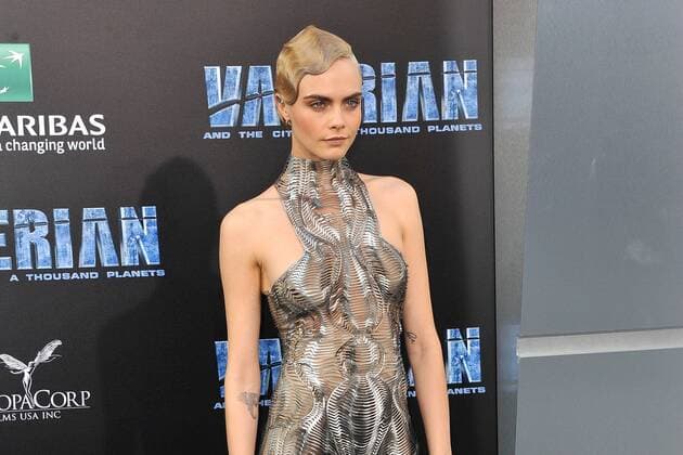 Cara Delevingne bei der Valerian And The City Of A Thousand Planets Film Premiere am 17.07.2017 in Hollywood, Los Angeles Valerian And The City Of A Thousand Planets World Premiere in Hollywood, Los Angeles, 2017 