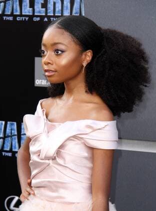 July 17, 2017 - Los Angeles, CA, United States - 17 July 2017 - Los Angeles, California - Skai Jackson. Valerian and the City of a Thousand Planets World Premiere held at TCL Chinese Theatre in Hollywood. Photo Credit: AdMedia Los Angeles United States - ZUMAa123 20170717_zaa_a123_117 Copyright: xAdmediax