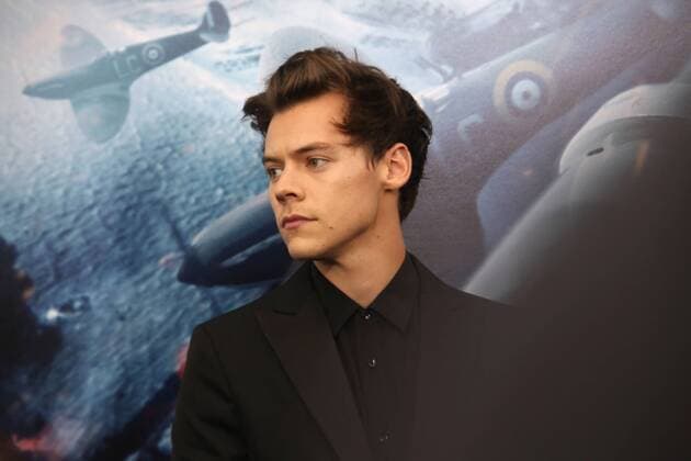 July 18, 2017 - New York, N.Y, USA - HARRY STYLES attends the US premiere of Dunkirk .AMC LoewsLincoln Square 13.July 18, 2017.Photos by , Globe Photos Inc. New York USA - ZUMAms4_ 20170718_zaa_ms4_023 Copyright: xSoniaxMoskowitzx