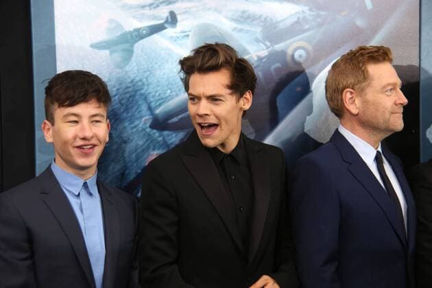 July 18, 2017 - New York, N.Y, USA - HARRY STYLES, KENNETH BRANAGH attend the US premiere of Dunkirk .AMC LoewsLincoln Square 13.July 18, 2017.Photos by , Globe Photos Inc. New York USA - ZUMAms4_ 20170718_zaa_ms4_024 Copyright: xSoniaxMoskowitzx