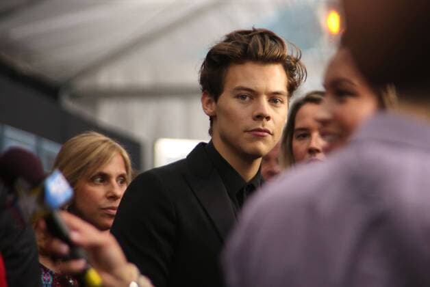 July 18, 2017 - New York, N.Y, USA - HARRY STYLES attends the US premiere of Dunkirk .AMC LoewsLincoln Square 13.July 18, 2017.Photos by , Globe Photos Inc. New York USA - ZUMAms4_ 20170718_zaa_ms4_026 Copyright: xSoniaxMoskowitzx