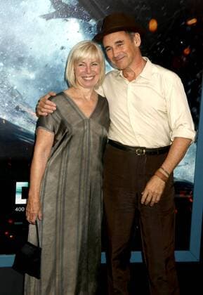 July 18, 2017 - New York, New York, U.S. - Actor MARK RYLANCE and CLAIRE VAN KAMPEN attend the New York premiere of Dunkirk held at the AMC Lincoln Square Theaters. New York U.S. - ZUMAk03_ 20170718_zaf_k03_075 Copyright: xNancyxKaszermanx