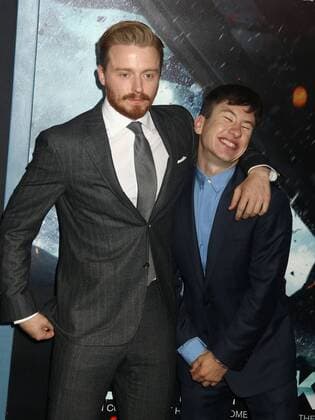 July 18, 2017 - New York, New York, U.S. - Actors JACK LOWDEN and BARRY KEOGHAN attend the New York premiere of Dunkirk held at the AMC Lincoln Square Theaters. New York U.S. - ZUMAk03_ 20170718_zaf_k03_082 Copyright: xNancyxKaszermanx