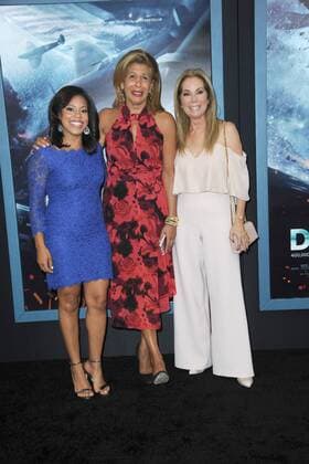 The Dunkirk premiere on July 18, 2017 in New York City. Kathie Lee Gifford;Hoda Kotb New York City United States  534101