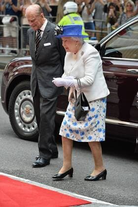 Bilder des Tages July 19, 2017 - London, London, UK - London, UK. HRH QUEEN ELIZABETH II and the DUKE OF EDINBURGH arrives at Canada House to celebrate CanadaÃ¢â‚¬â ¢s 150th anniversary of Confederation. London UK  - ZUMAl94_ 20170719_zaf_l94_004 Copyright: xRayxTangx