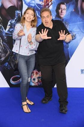 Oliver Kalkofe mit Tochter Celina Kalkofe bei der Deutschlandpremiere des Kinofilms Valerian - Die Stadt der tausend Planeten im CineStar Sony Center am Potsdamer Platz in Berlin am 19.07.2017