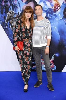 Nikolai Kinski mit Freundin Ina Paule Klink bei der Deutschlandpremiere des Kinofilms Valerian - Die Stadt der tausend Planeten im CineStar Sony Center am Potsdamer Platz in Berlin am 19.07.2017