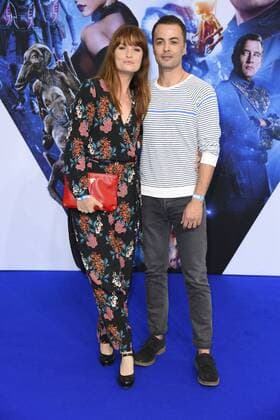 Nikolai Kinski mit Freundin Ina Paule Klink bei der Deutschlandpremiere des Kinofilms Valerian - Die Stadt der tausend Planeten im CineStar Sony Center am Potsdamer Platz in Berlin am 19.07.2017