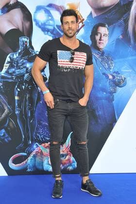 Leonard Freier Ankunft blauer Teppich zur Deutschland Premiere von VALERIAN im Cinestar SonyCenter in Berlin am 19.07.2017