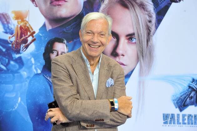 Prof. Jo Groebel Ankunft blauer Teppich zur Deutschland Premiere von VALERIAN im Cinestar SonyCenter in Berlin am 19.07.2017