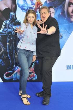 Oliver Kalkofe, Celina Kalkofe Ankunft blauer Teppich zur Deutschland Premiere von VALERIAN im Cinestar SonyCenter in Berlin am 19.07.2017