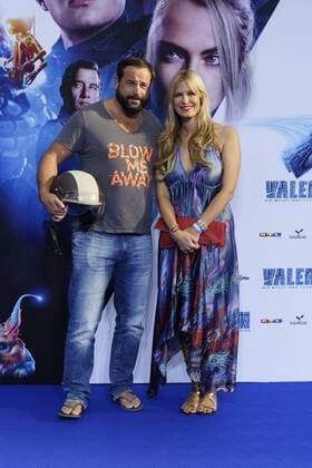 Verena Wriedt mit Ehemann Thomas Schubert - Deutschlandpremiere des Films Valerian - Die Stadt der tausend Planeten in Berlin am 19.07.2017. Premiere Valerian