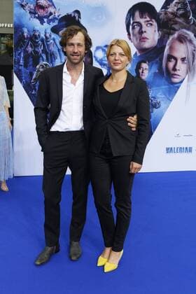 Florian Stetter und Joerdis Triebel - Deutschlandpremiere des Films Valerian - Die Stadt der tausend Planeten in Berlin am 19.07.2017. Premiere Valerian