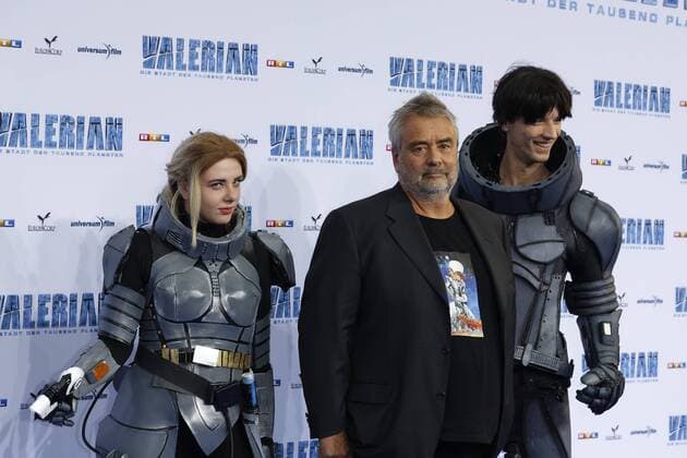 Luc Besson - Deutschlandpremiere des Films Valerian - Die Stadt der tausend Planeten in Berlin am 19.07.2017. Premiere Valerian