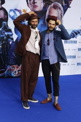 Philipp und Manuel Cortez - Deutschlandpremiere des Films Valerian - Die Stadt der tausend Planeten in Berlin am 19.07.2017. Premiere Valerian